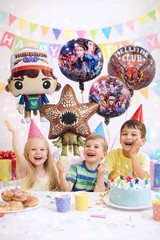 Stranger Things Balloon Set – 5 Foil Balloons | Kids Birthday Party Decor
