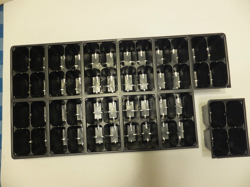 10 SHEETS Seed Starter Trays Inserts Packs - 1204 style - 480 cells 48/tray gallery