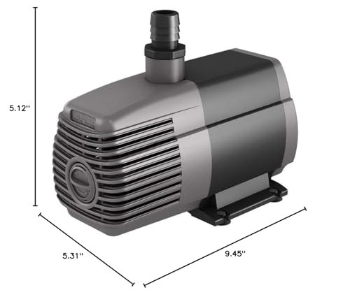 Active Aqua 1000 GPH Submersible Water Pump for Hydroponics Indoor Outdoor Use gallery