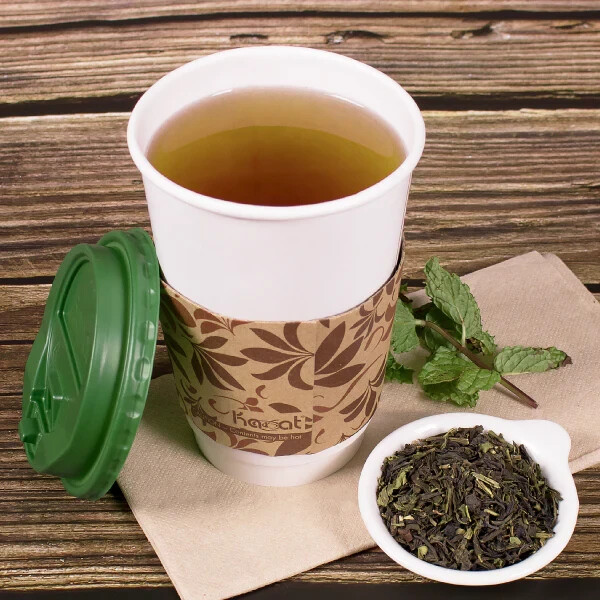 Tea Zone Green Tea Leaves - Case / 25 bags, T1020 gallery