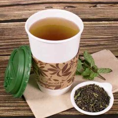 Tea Zone Green Tea Leaves – Case / 25 bags, T1020