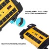 CRST 10 Outlets Heavy Duty Power Strip 1875w Surge Protector gallery