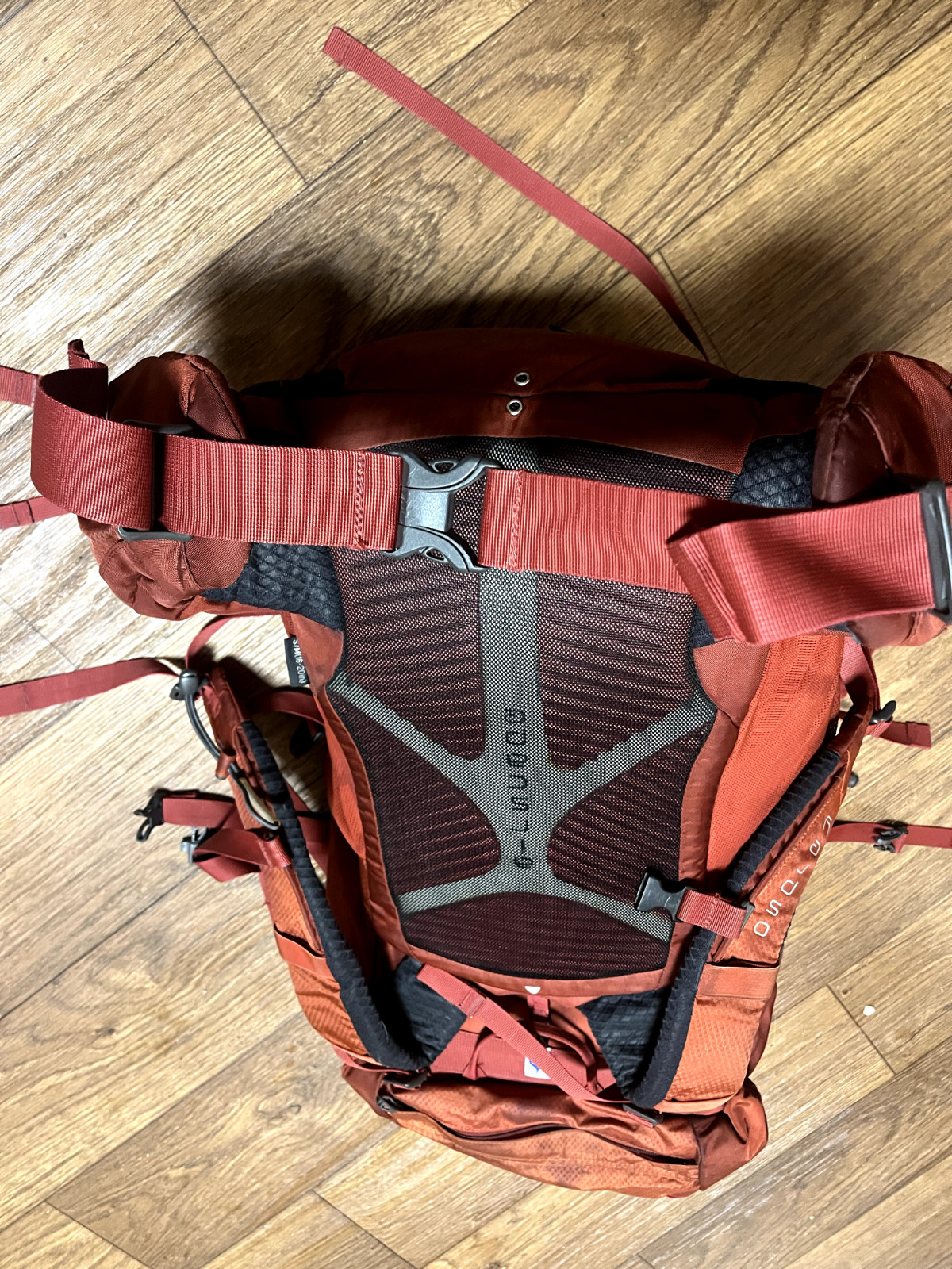 OSPREY Backpack Kestrel 38 S/M red 3