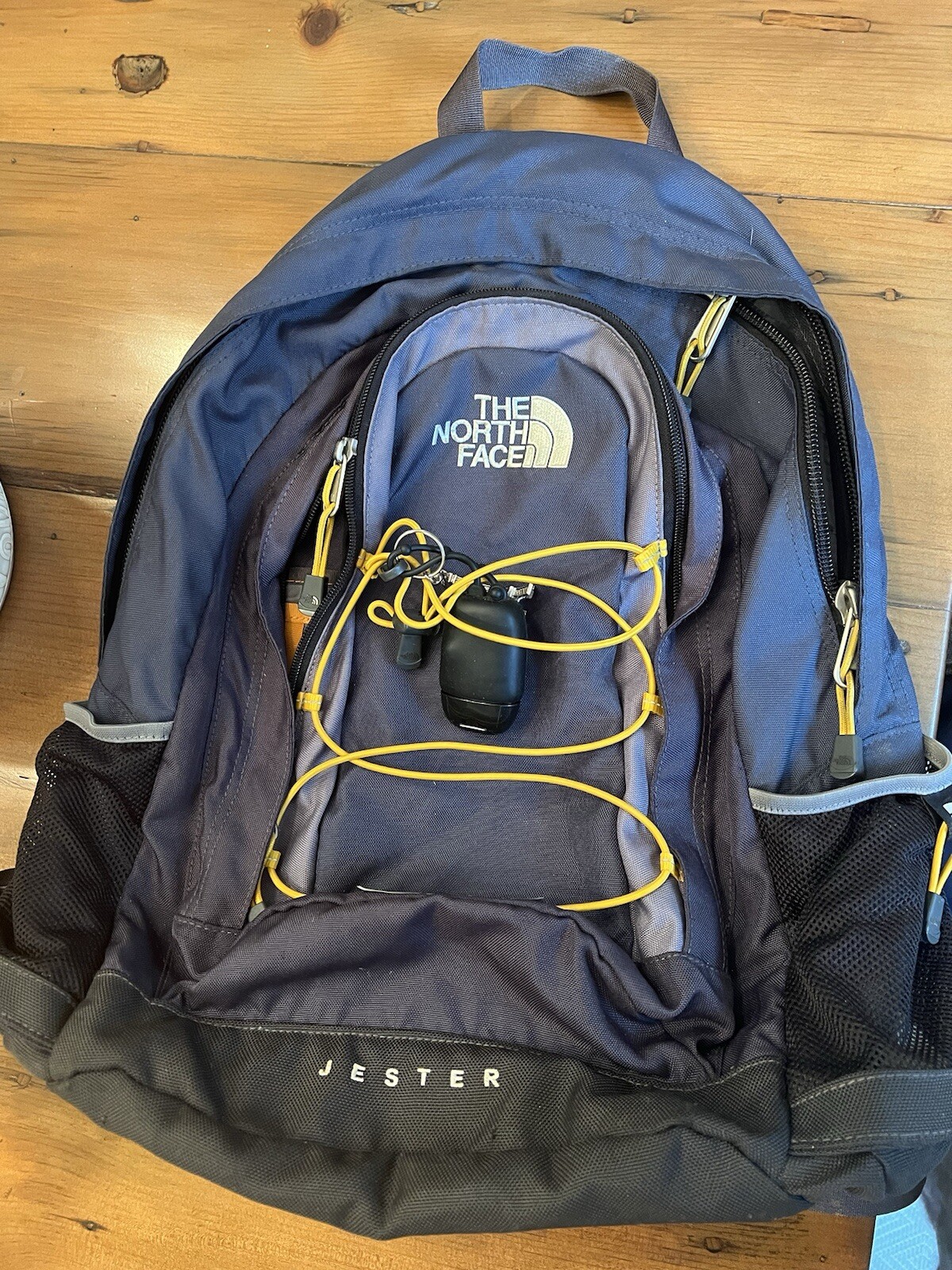 The North Face Jester Back Pack Gray Blue