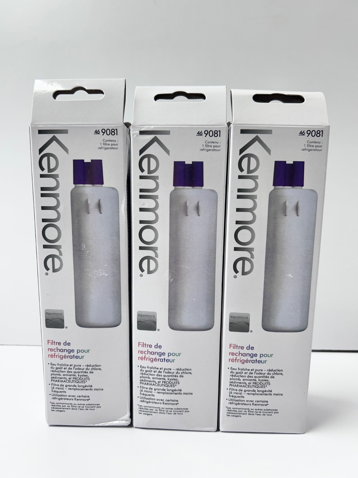 3 PACK - Kenmore 46 9081 Water Filter New In Box gallery