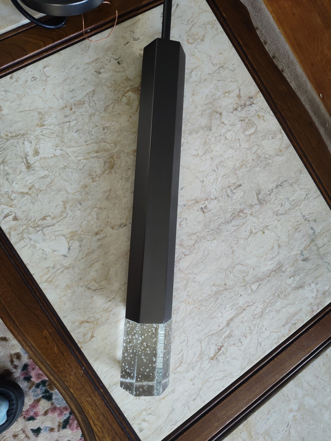 Pendant Light Fixture Bubble Glass LED gallery