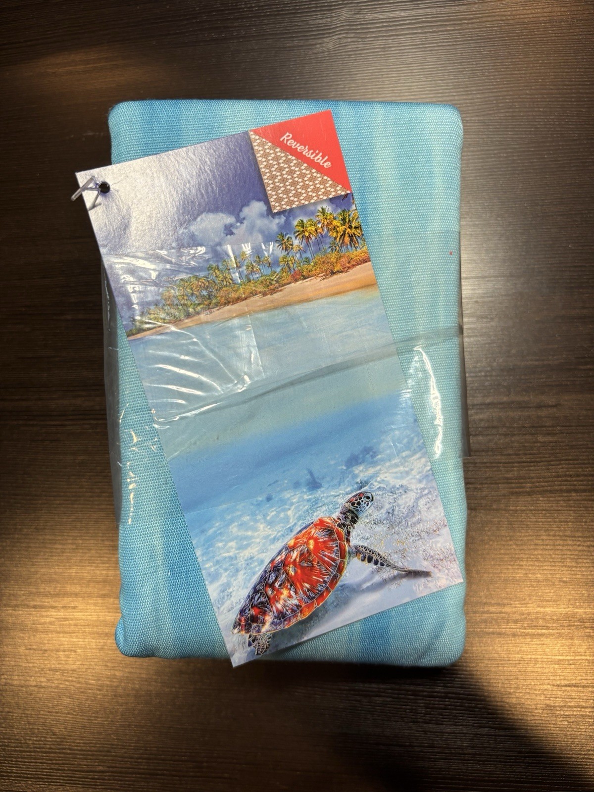 Beach Towel Whitley Willows Reversible Microfiber Turtle Beach 35"x70" New gallery