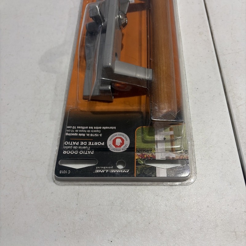 Prime-Line C 1018 3-15/16 In. Hole Center. Sliding Patio Door Handle With Wood gallery