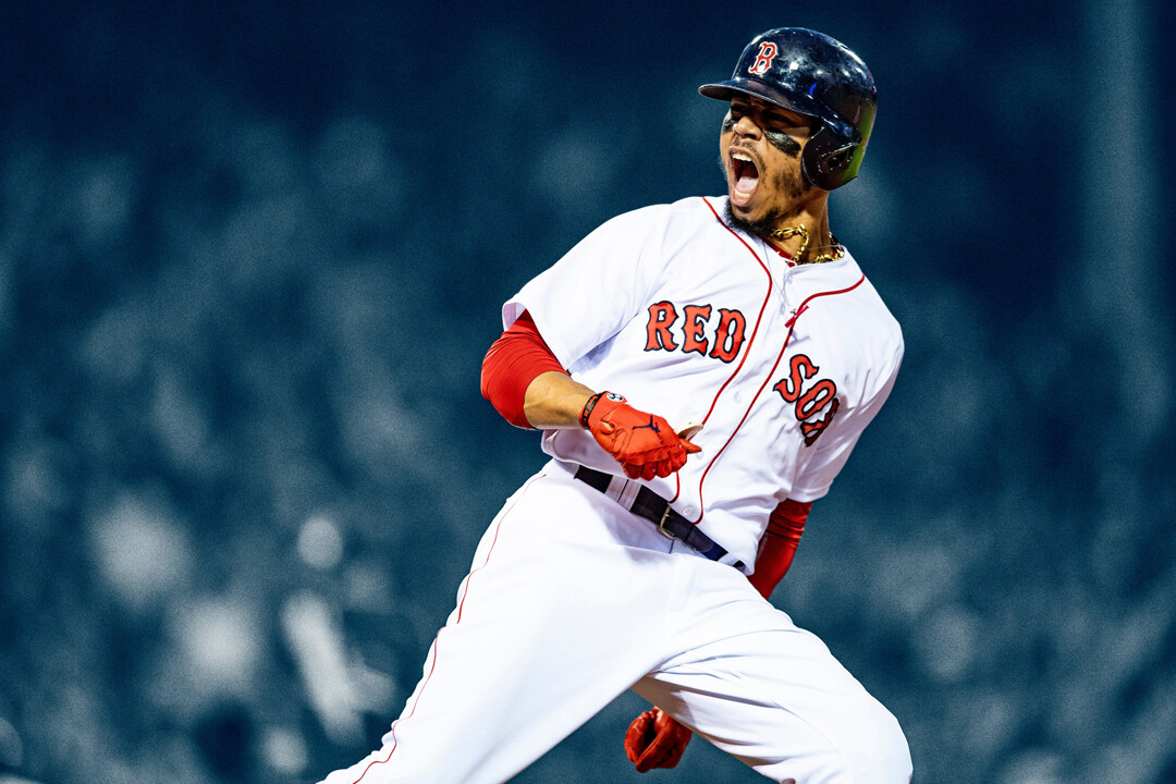 Mookie Betts Boston Red Sox Art Wall Indoor Room Outdoor Poster - POSTER 20x30 gallery
