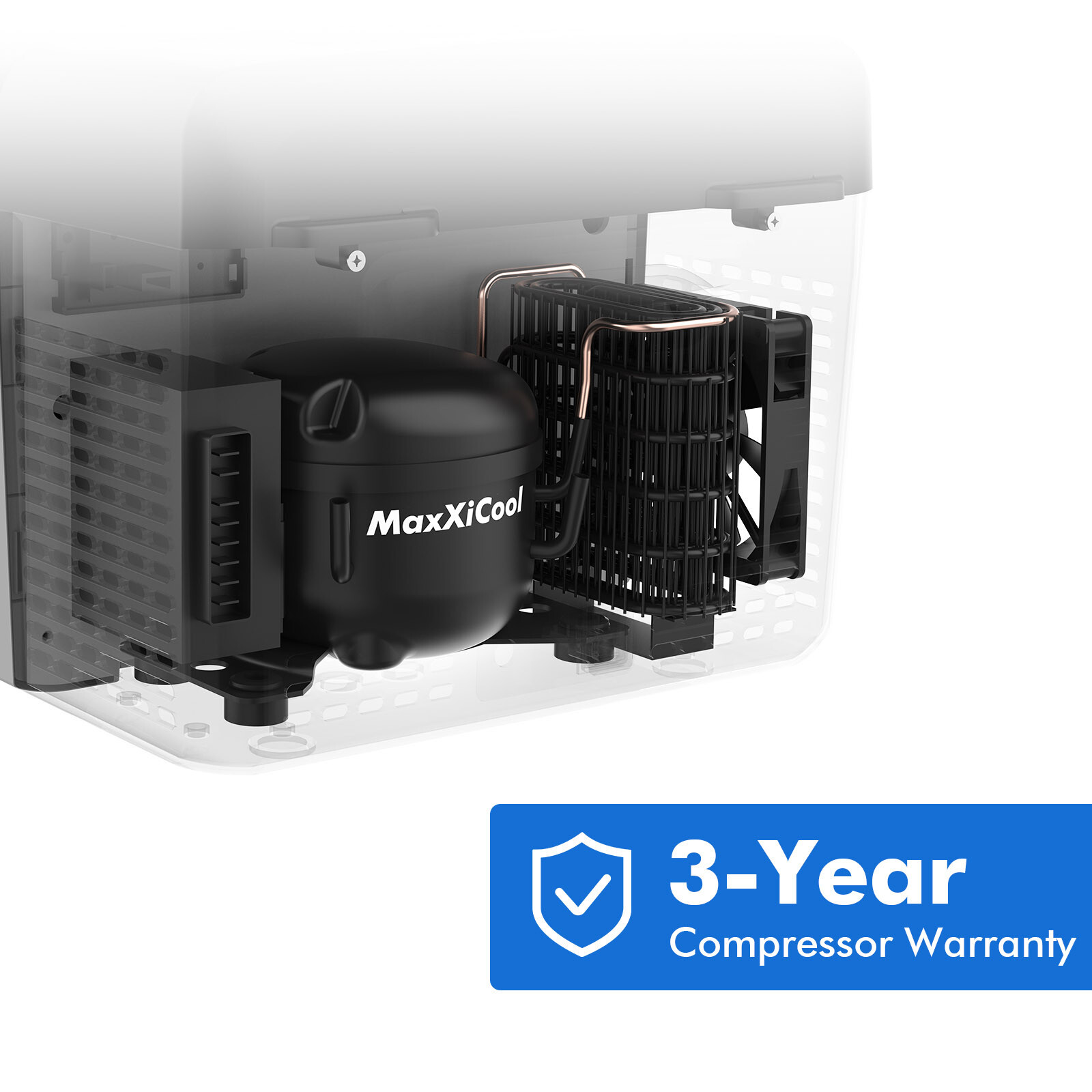 MaxXiCool MJ30 12V refrigerator Car Fridge Freezer for Semi Heavy-Duty Truck gallery