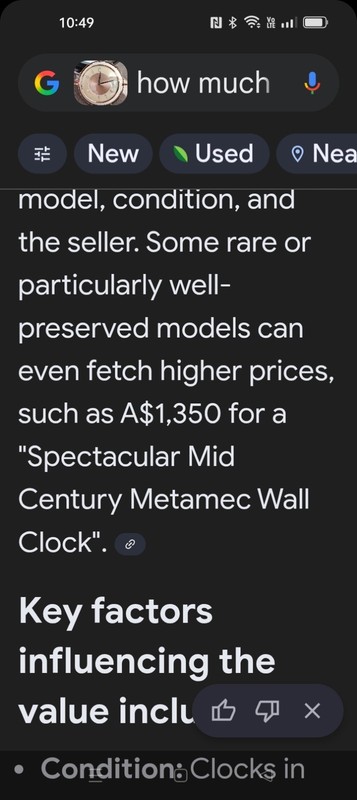 Retro Wall Clock 1960s-1970s gallery