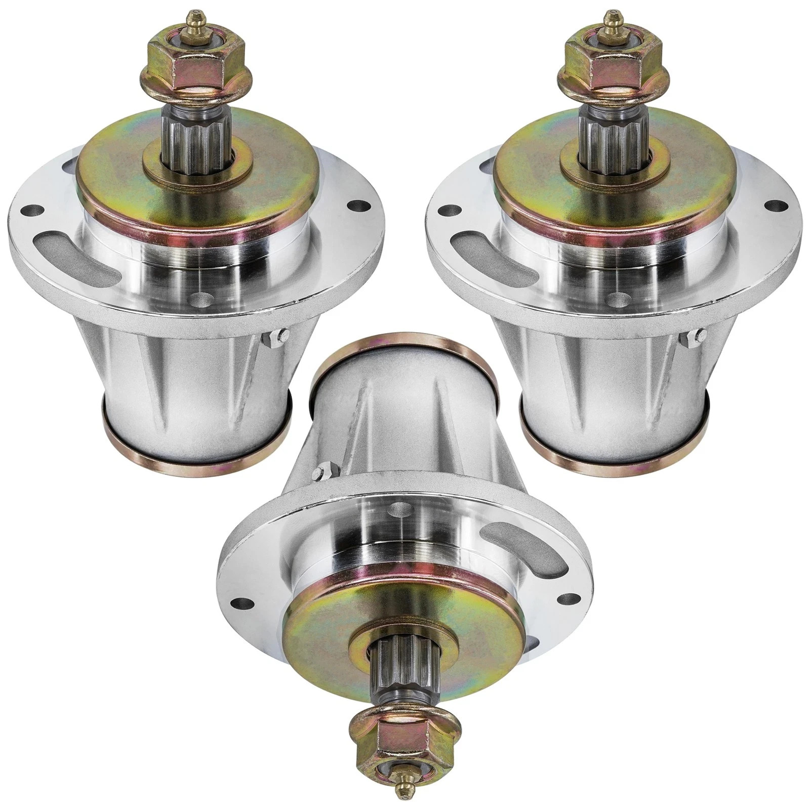 3x Complete Spindle Assembly for Husqvarna 966956101 Mower gallery
