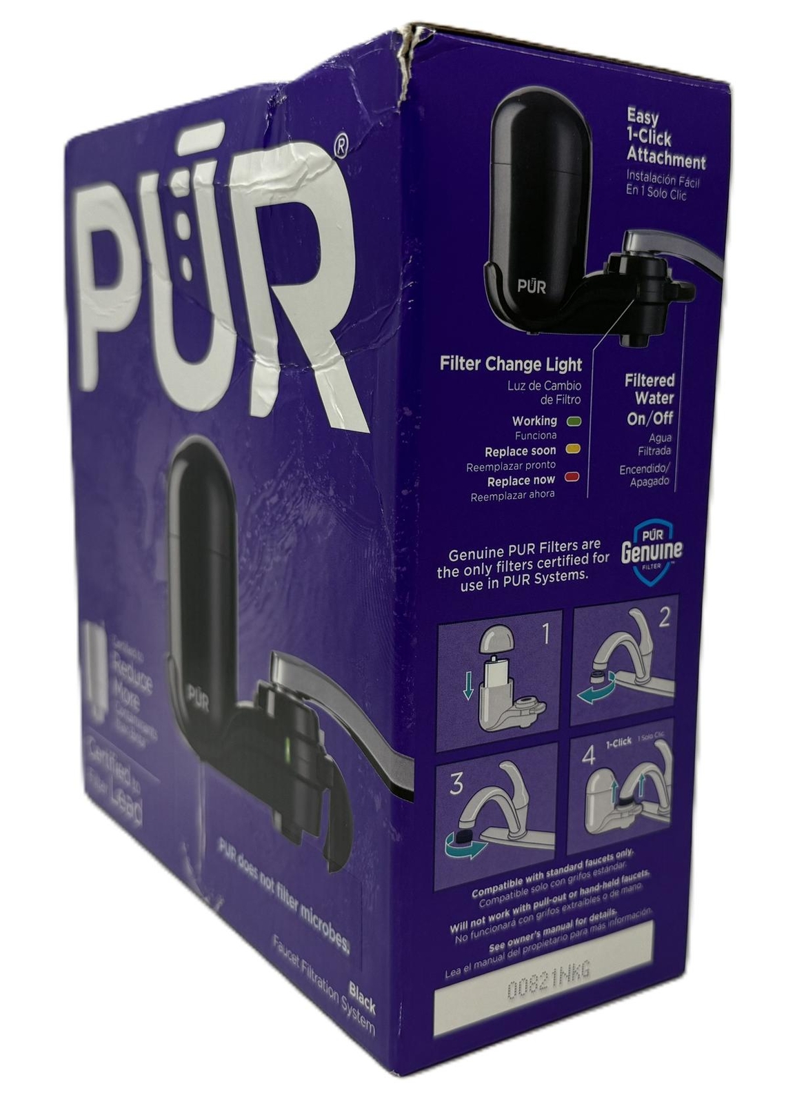 PUR Faucet Filtration System – Black (Model FM2000B) Certified to Filter Lead gallery
