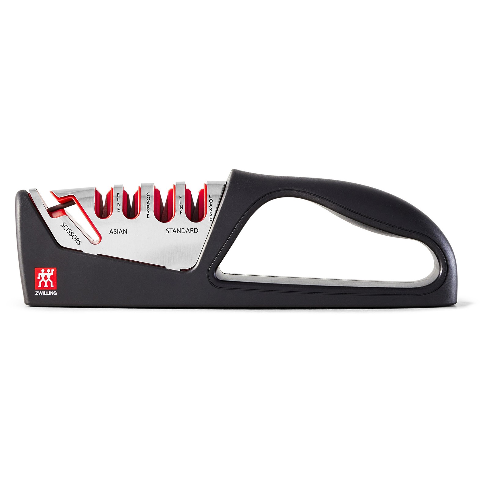 ZWILLING Razor-Sharp 4-Stage Pull Through Knife Sharpener with Shear Sharpener gallery