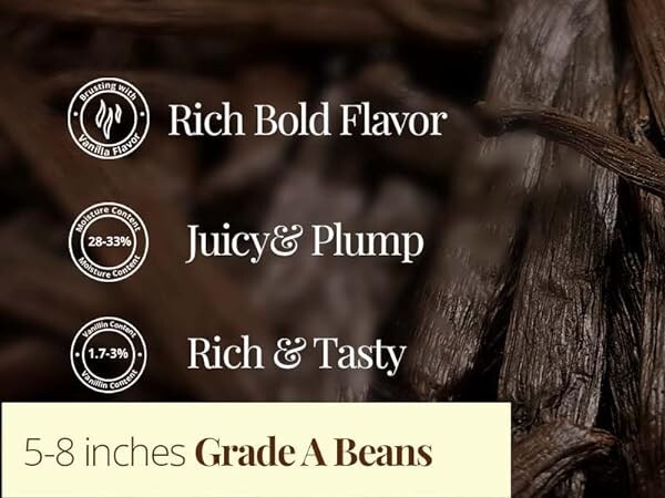 25 Vanilla Beans, Vanilla Bean Pods, Vanilla Bean For Making Vanilla Extract gallery