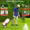 Battery Backpack Sprayer 4 Gal Wheeled 0-94 PSI gallery
