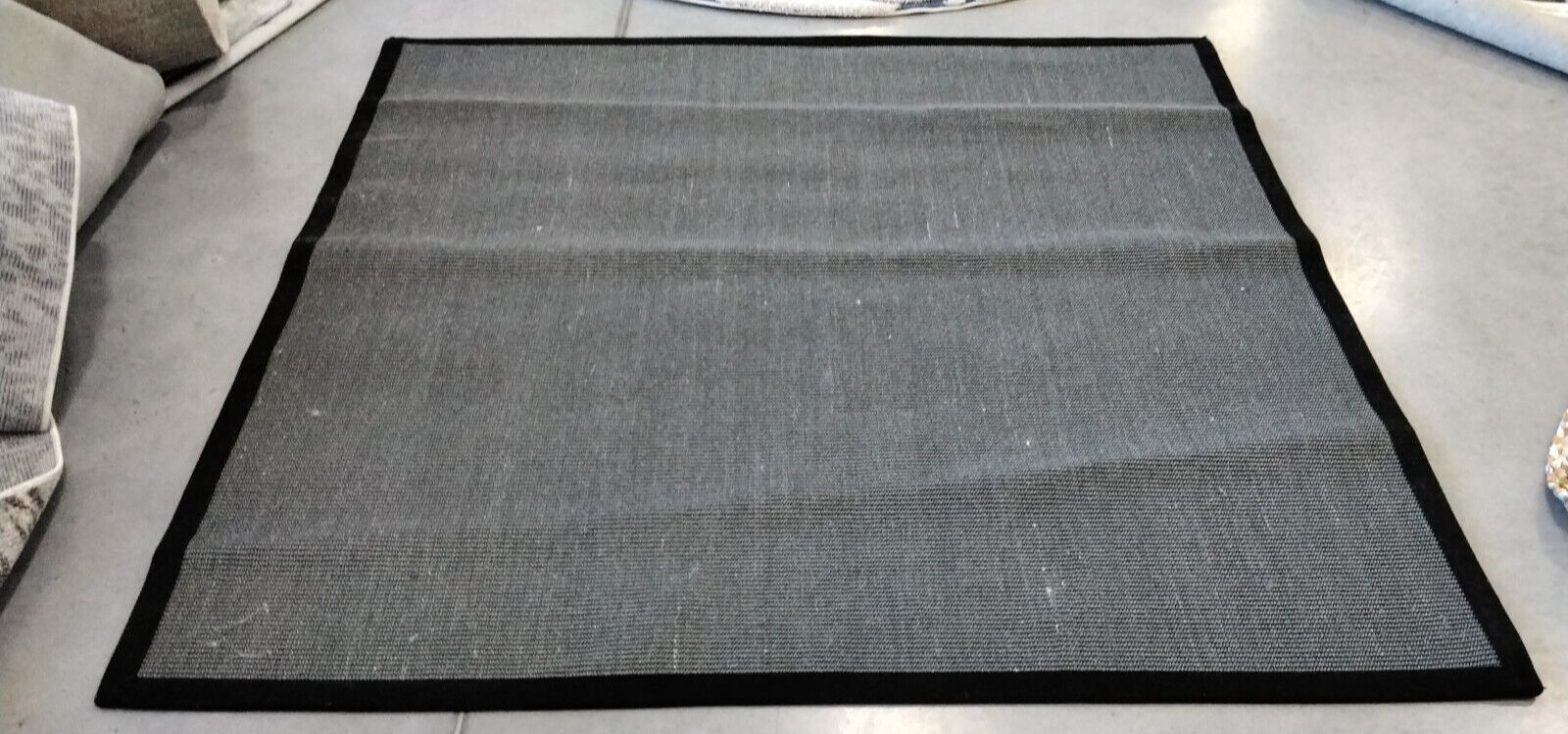 ANTHRACITE / BLACK 6' X 9' Back Stain Rug Reduced Price 1172734416 NF131D-6 gallery