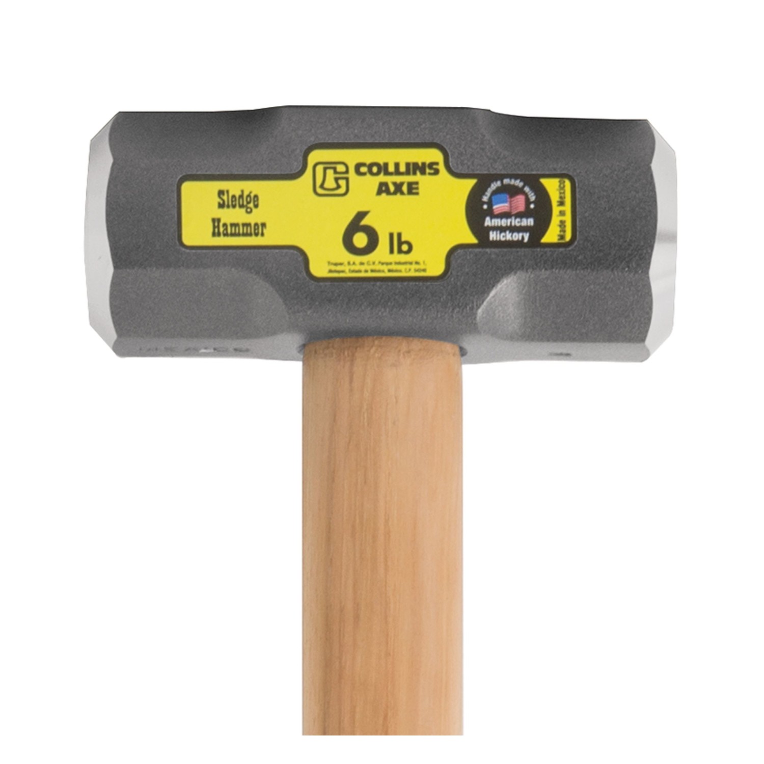 Collins 6 lb Steel Sledge Hammer 36 in. Hickory Handle gallery