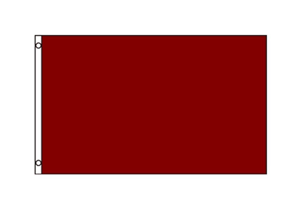3x5 Solid Plain Burgundy Red 210D Printed Nylon Flag 3'x5' Advertising gallery