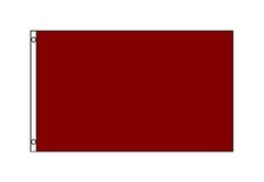 3×5 Solid Plain Burgundy Red 210D Printed Nylon Flag 3’x5′ Advertising
