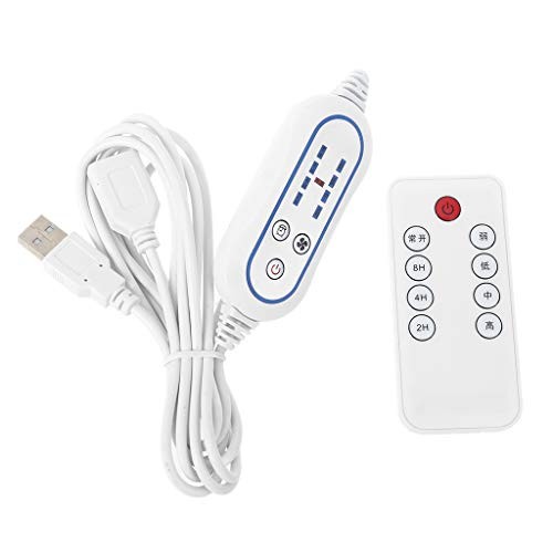 Tebatu Computer Accessories,USB Remote Control Adjustable Speed with 2-8 Hours gallery