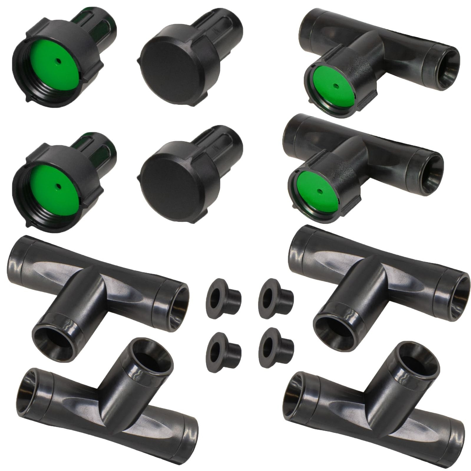 Daé 3/8" Soaker Hose Fittings, Soaker Hose Repair Fitting Kit include Female ... gallery