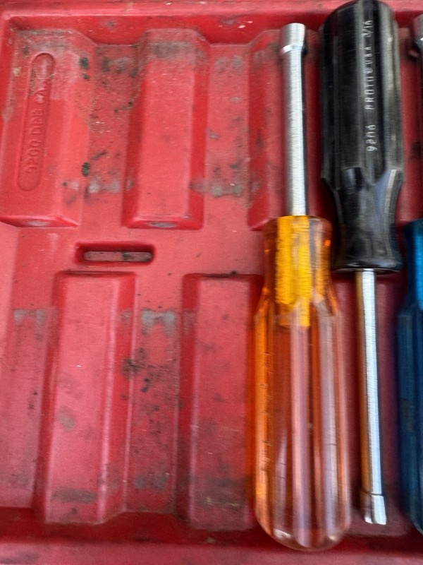PROTO 11 Piece Solid Round Shank Nut Driver Set 3/16" to 5/8" Incomplete gallery