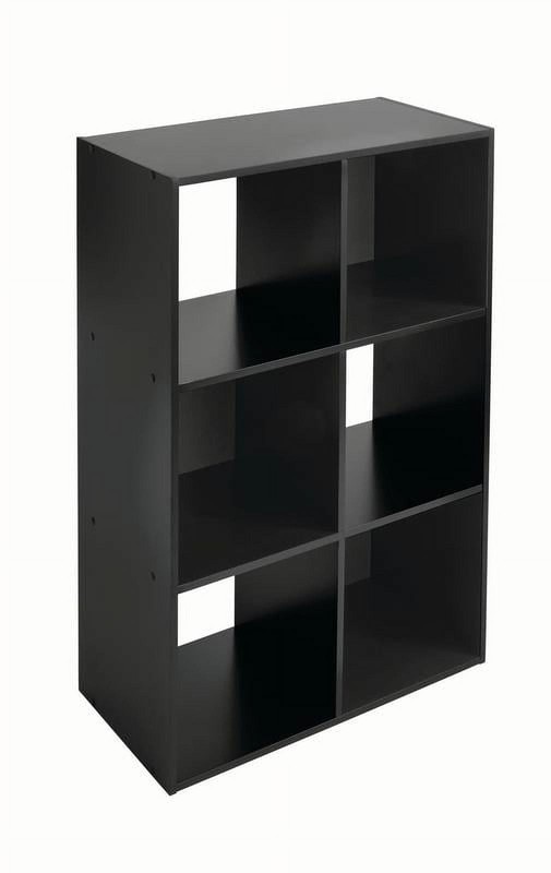 6 Cube Storage Organizer, Black gallery