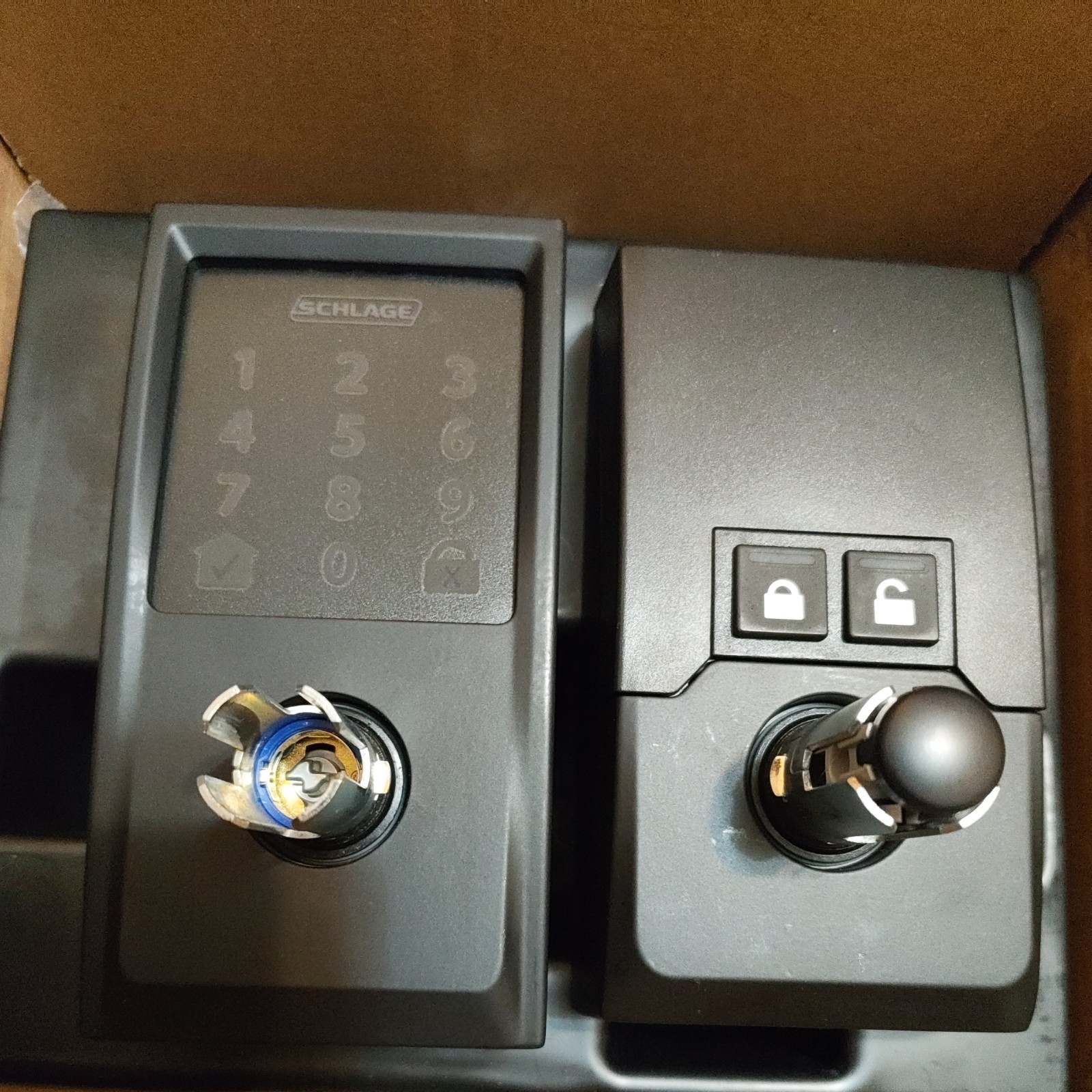 Smart Wi Fi Lock Lever Touchscreen Keypad Keyless Black Stainless Schlage Encode gallery