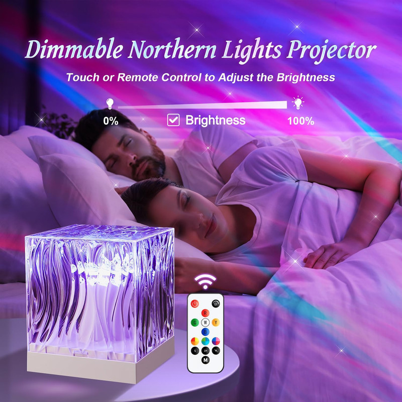 Northern Lights Projector Aurora Light Projector, 18-Color Sunset Lamp Cool Stuf gallery