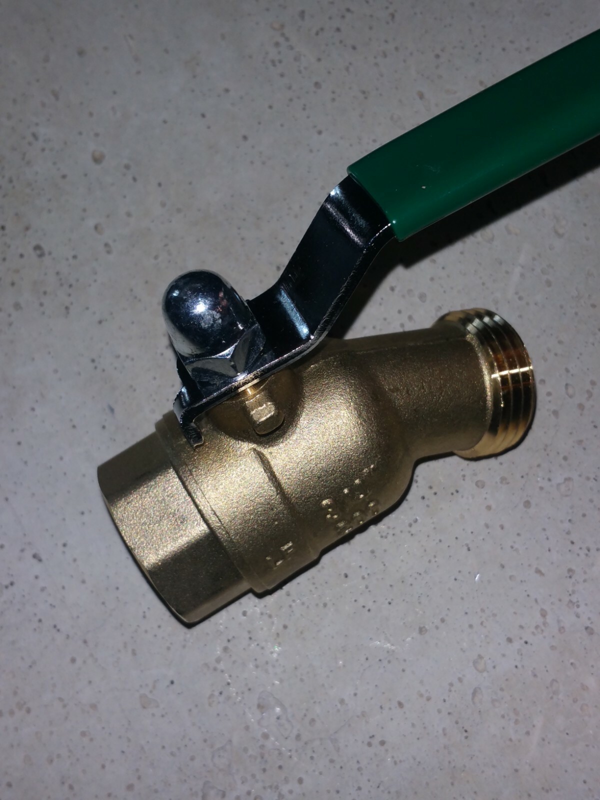 3/4 Inch Female Threaded Full Port Ball Valve Lever Handle Hose Bibb Spigot New gallery