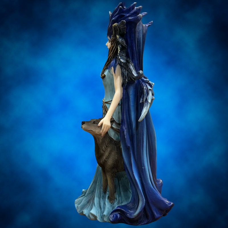 Fantasy Figure HEKATE w/ Wolves - Hellhounds Anne Stokes Veronese Design 0028 gallery