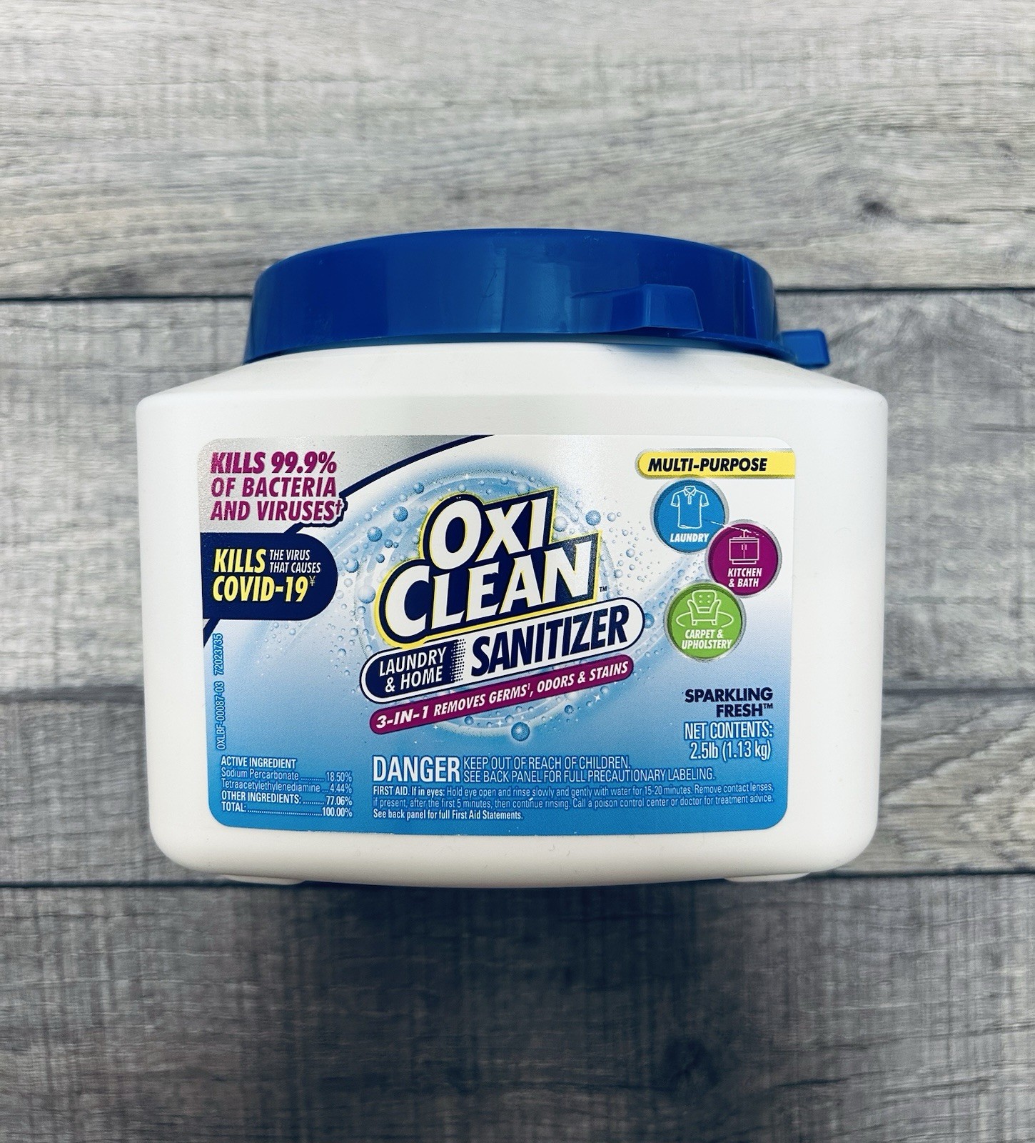 OxiClean Sparkling Fresh Laundry & Home Sanitizer 2.5 lb New Discontinued 1 Unit gallery