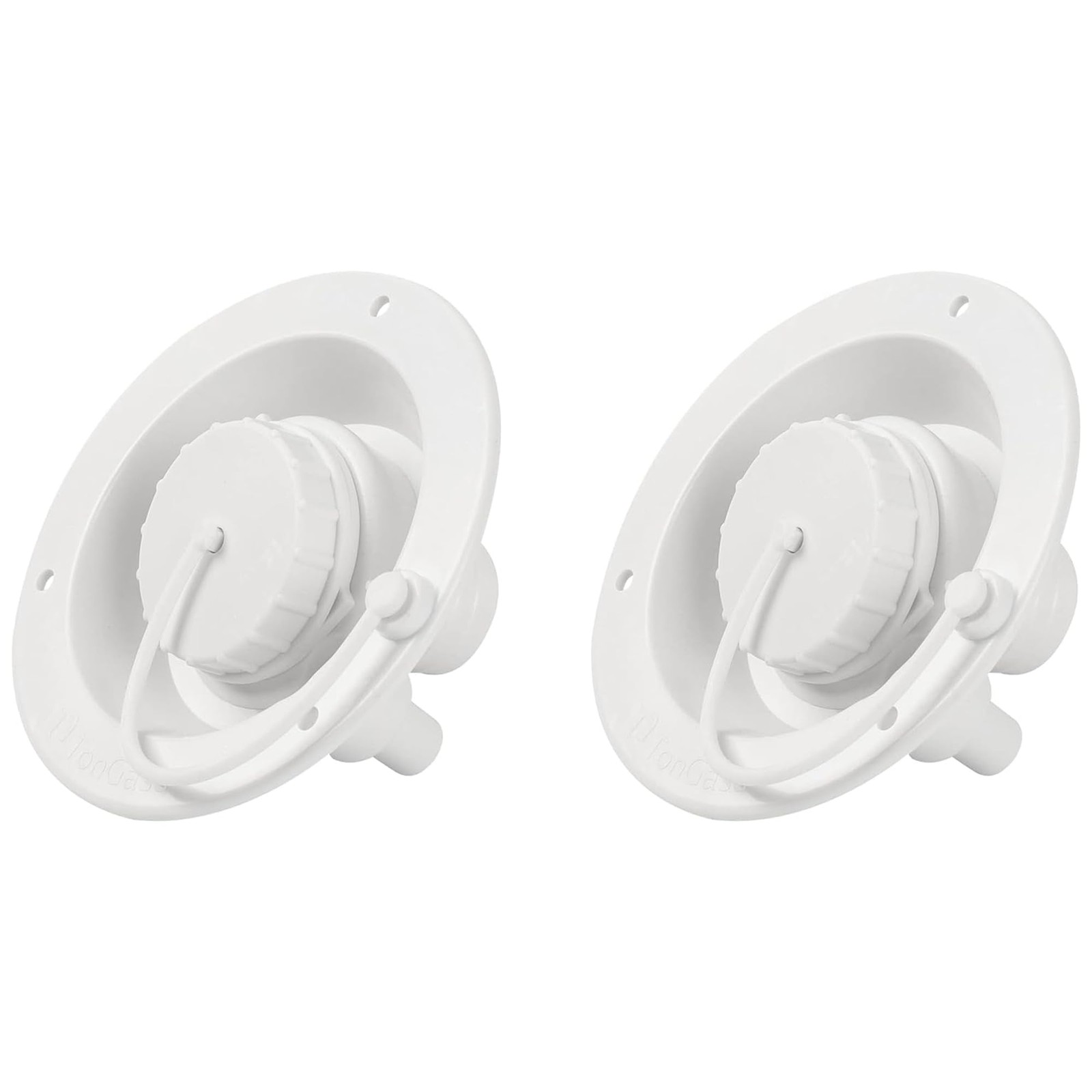 TonGass (2-Pack, White) Universal Fit Gravity Feed Fresh Water Fill Hatch Inl... gallery