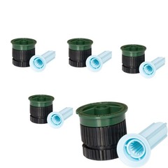 5 Rain Bird 8VAN 360° Variable Arc Adjustable Sprinkler Nozzles 6′ to 8′ Feet