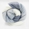 COSY SOFT ALPACA WOOL BLANKET 95” X 65” SERENE STRIPES IN SHADES OF GRAY gallery