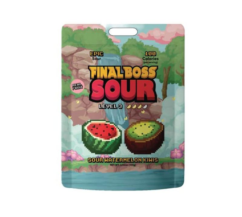 Sour Candy | Level 3, Watermelon Kiwi, 1 Pack – Made with Real Dried Fruit, No A gallery