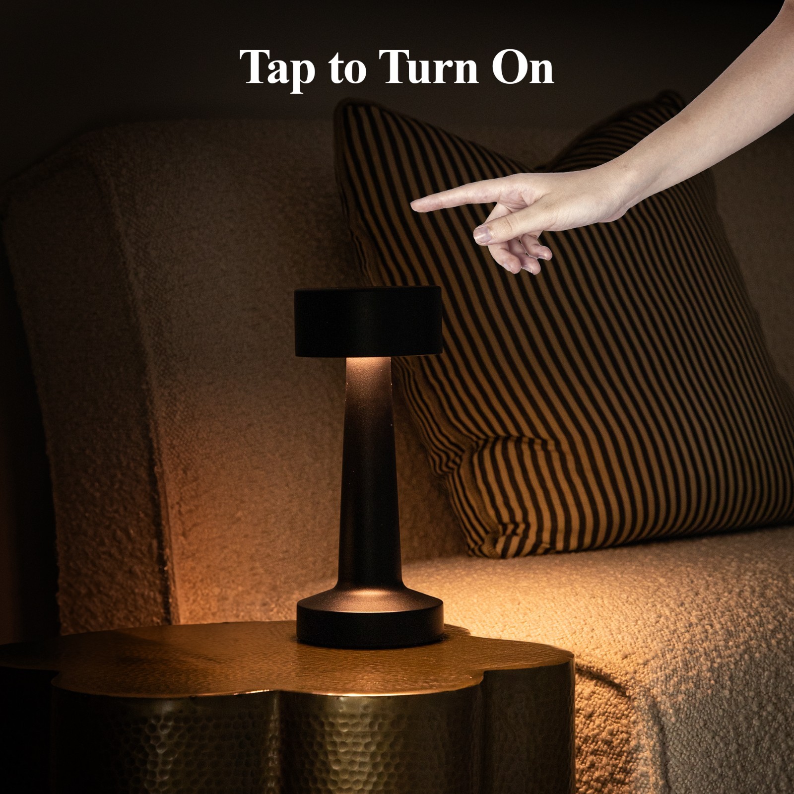 Bell + Howell Chelsea Cordless LED Rechargeable Desk and Table Lamp gallery