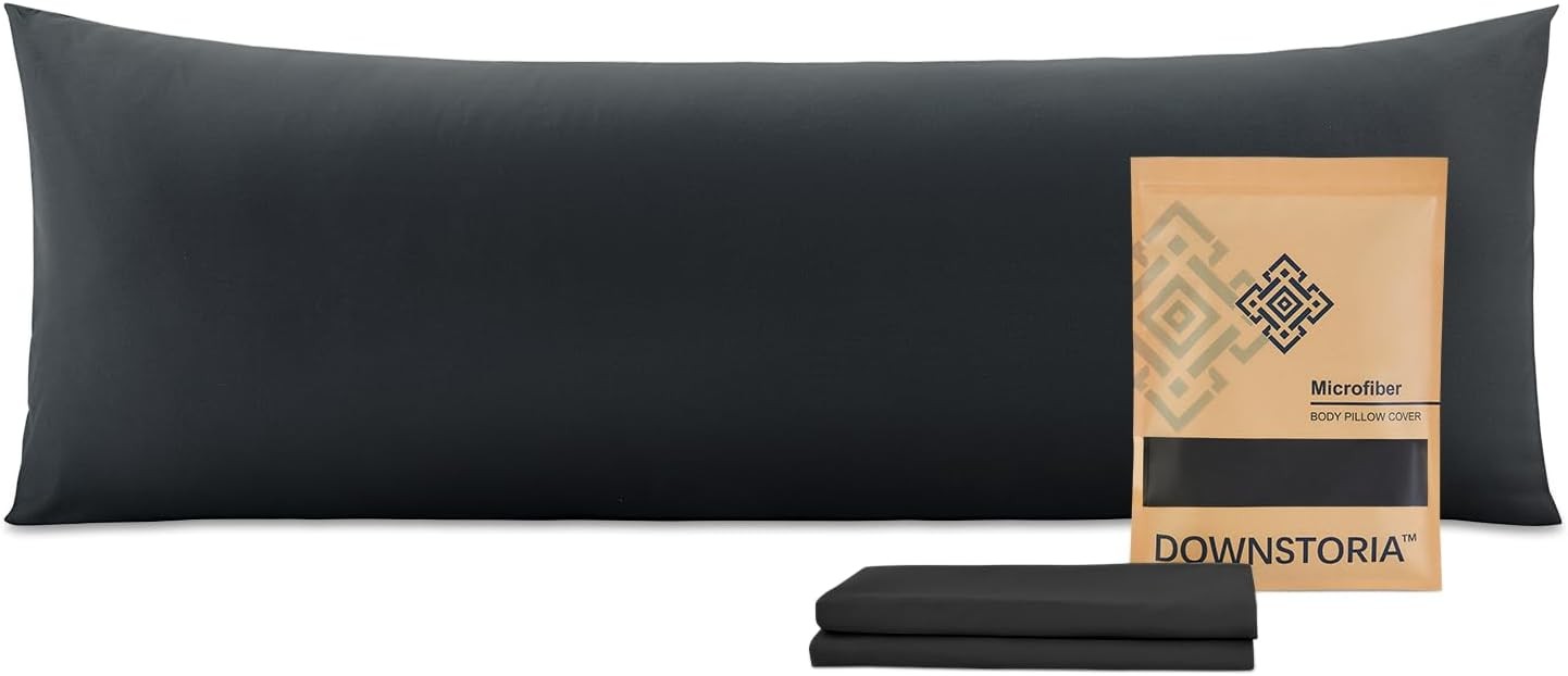 Body Pillow Cover, Ultra Soft Microfiber Long Pillowcase, Envelope Closure Large gallery