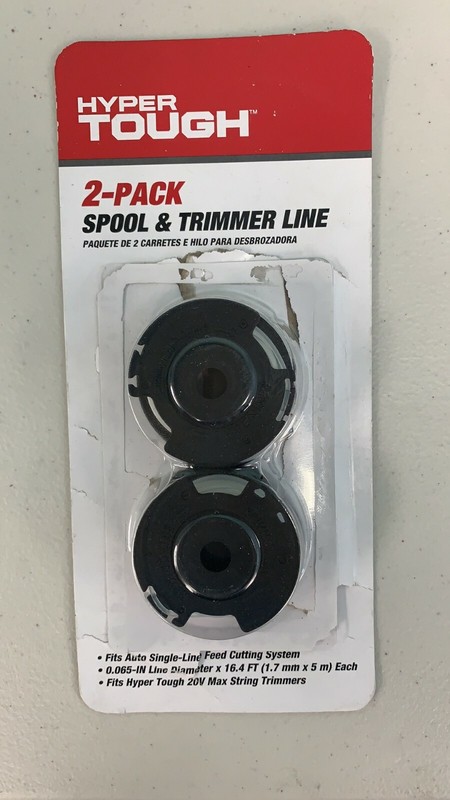 Hyper Tough 6 Pack Spool & Trimmer Line model HT19-401-003-06 & HT19-401-003-07 gallery