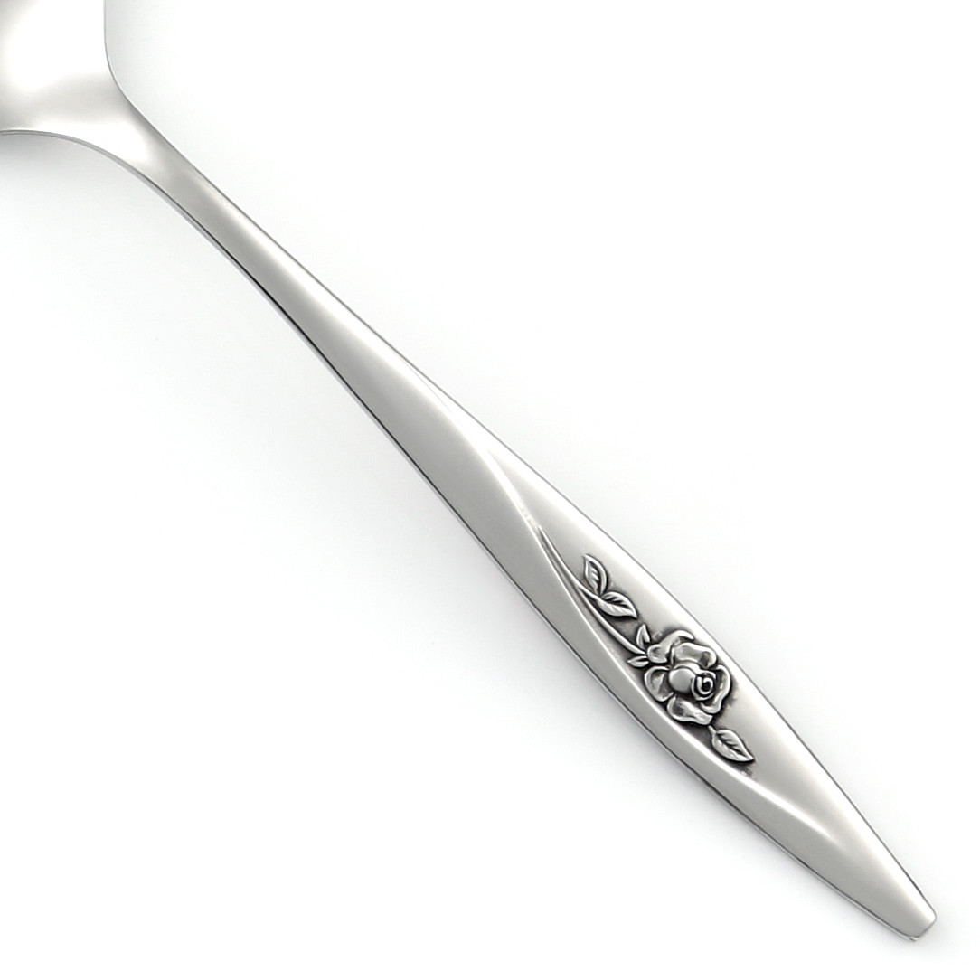 Oneida LASTING ROSE Stainless Oneidacraft Deluxe Glossy Flatware CHOICE gallery
