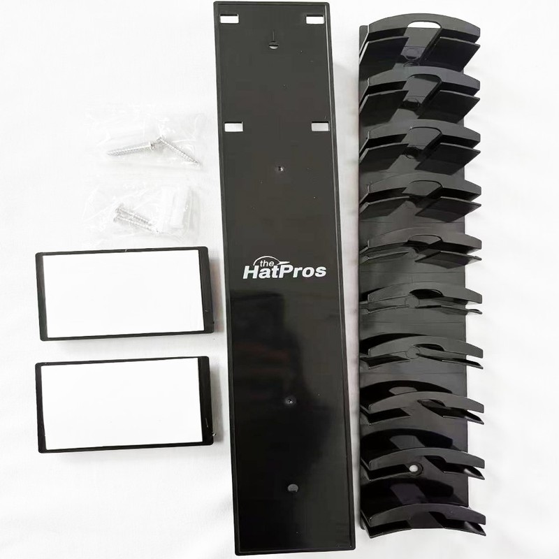 The Hat Organizer Rack w/ Curved Button Holder & Circular Bayonet Pack of 2 gallery