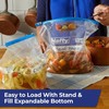 Hefty Slider Freezer Bags Gallon Size, 56 Count – Durable & Easy Seal gallery