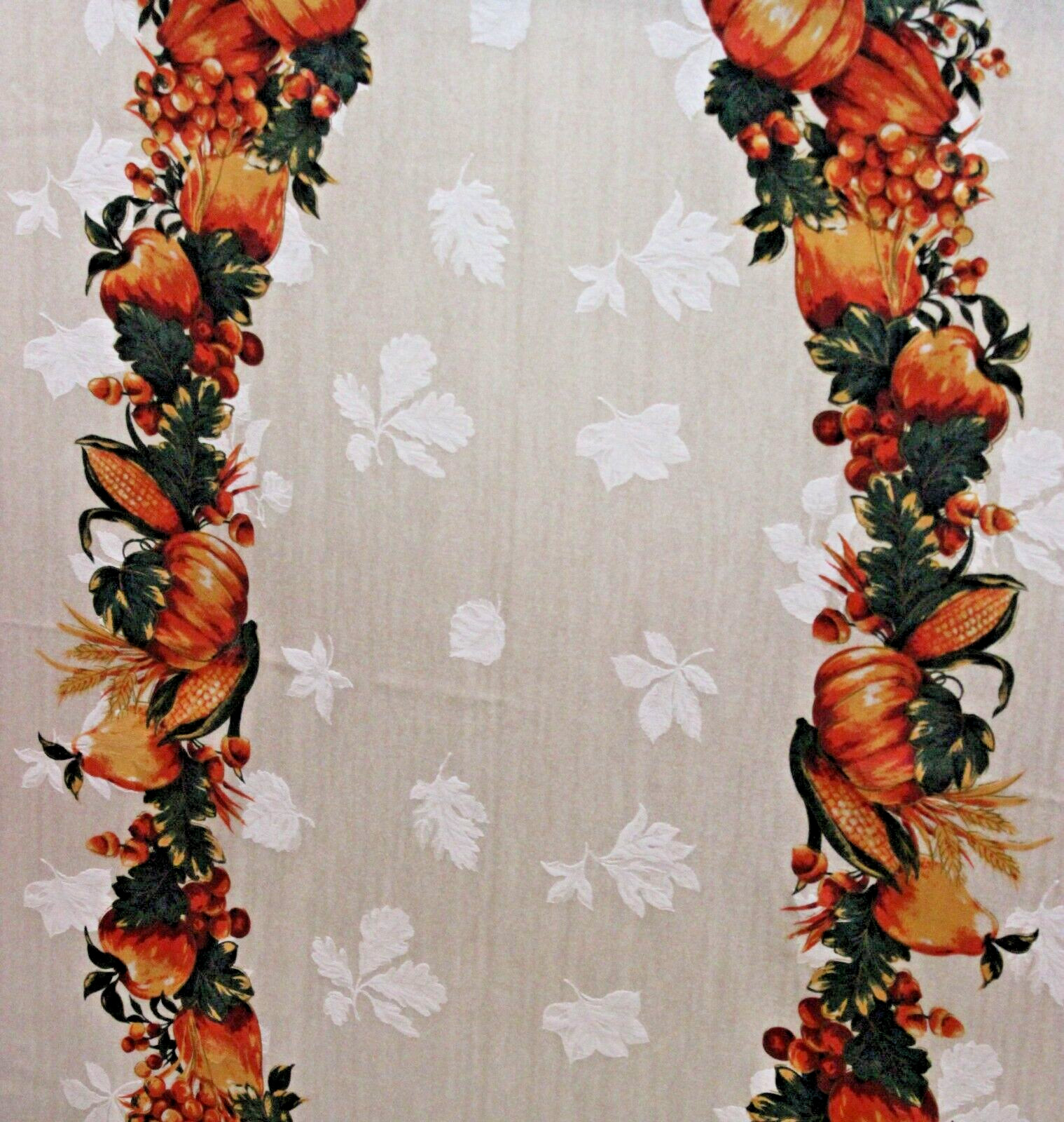 Autumn Halloween Thanksgiving Large Rectangular Tablecloth 60x101 gallery