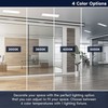 LUXRITE 6x2 FT LED Recessed Panel 13W/16W/20W 4CCT Up to 2200LM UL 8PK gallery