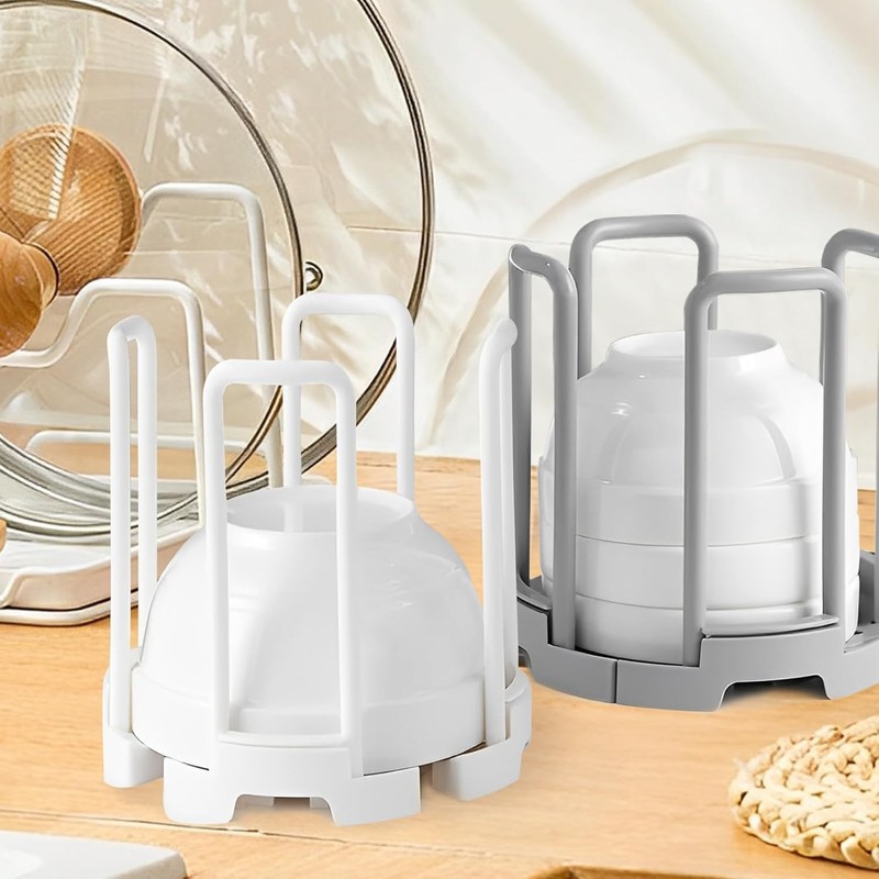 White Retractable ABS PP Kitchen Cabinet Dish Bowl Chopsticks Storage Rack gallery