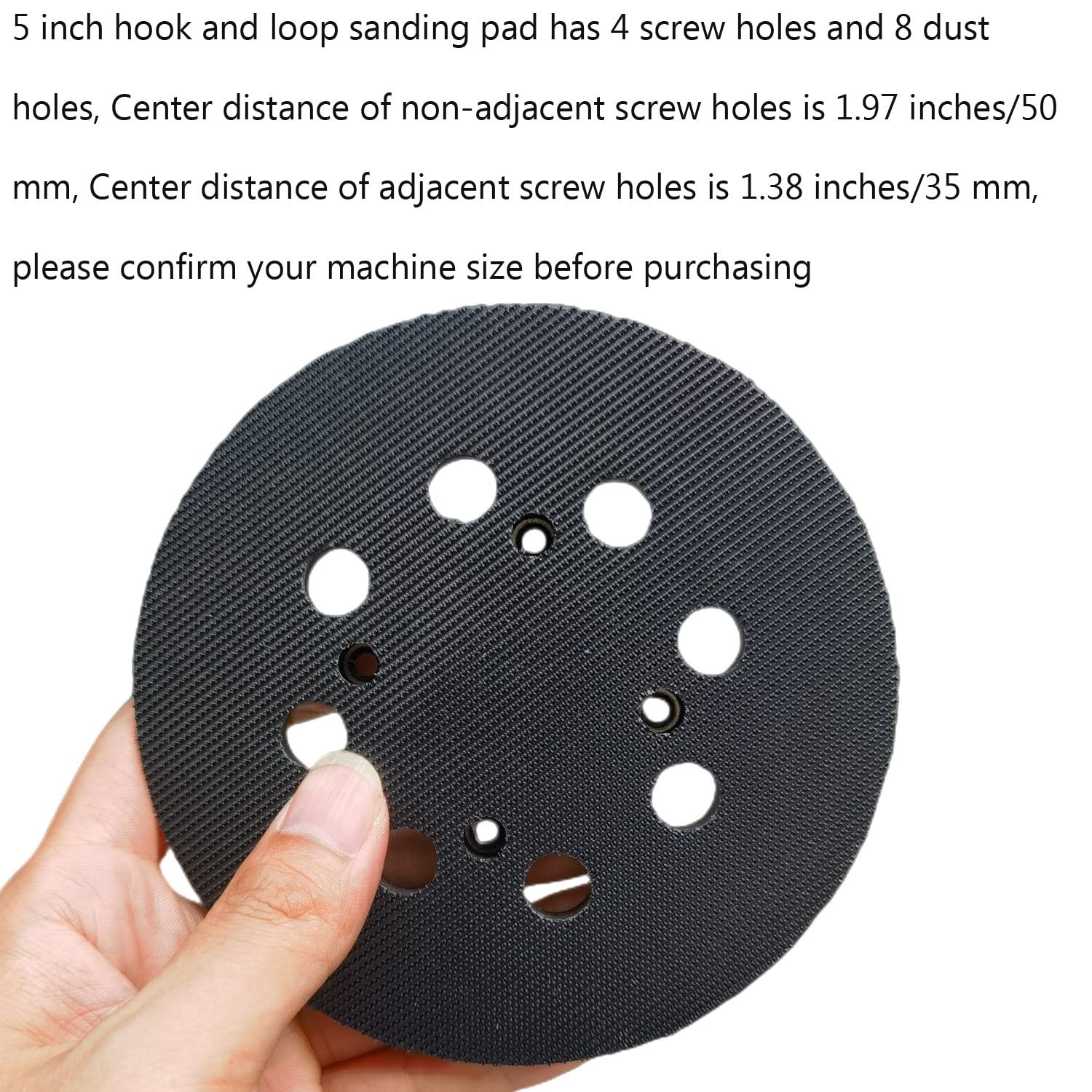 5 Inch Replacement Sander Pad CRAFTSMAN CMCW220B & CMEW231 - 5" 8 ( 1 pack ).... gallery