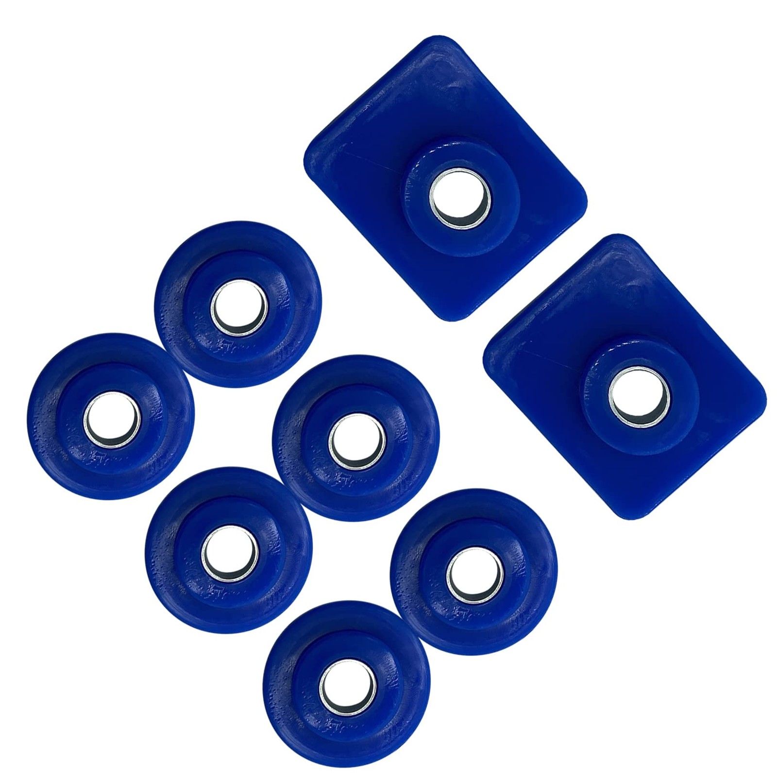 Hood Hinge Pivot Bushing Kit for Peterbilt Kenworth T660 T800 W900 Black Rubber gallery