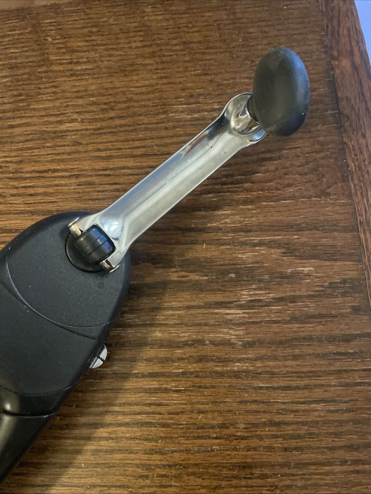 Trudeau Maison Stress Less Safety Can Opener-Black & Silver Smooth Edge gallery