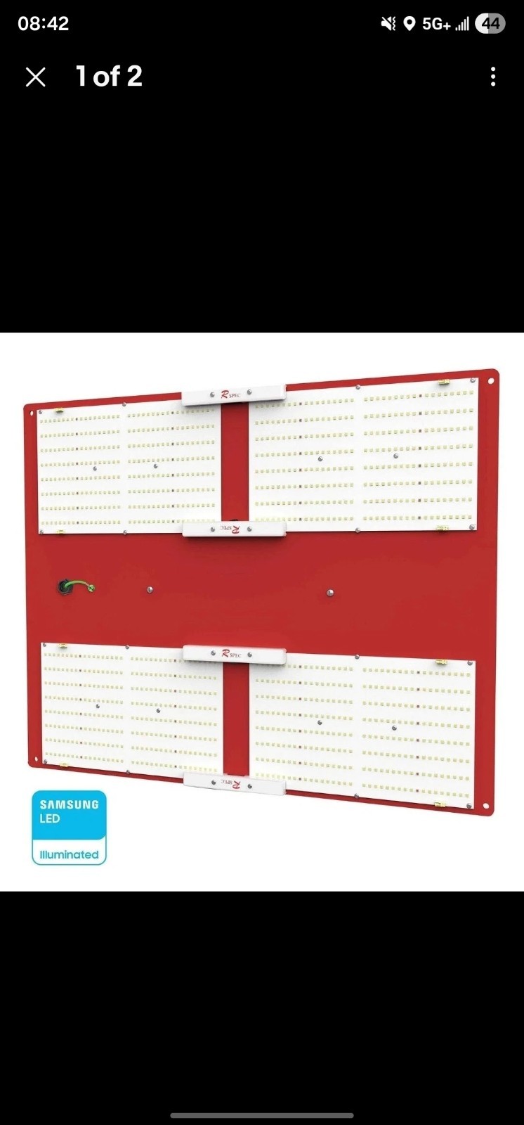 TWO FOR 1! (2)Horticulture Lighting Group HLG 550W V2 EcoQuantum LED Grow Light gallery
